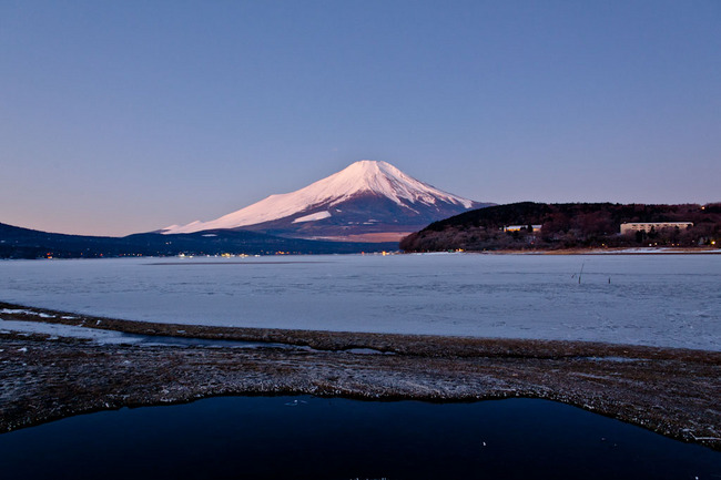 氷の平野の富士山 10011703.jpg