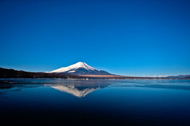 氷の平野の富士山 10011759.jpg